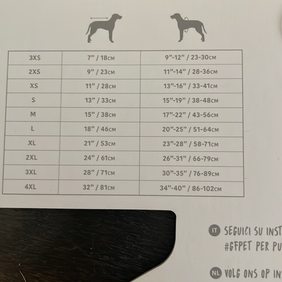 Reversible! NWTGF Pet Raincoat size: Large - Picture 4 of 4